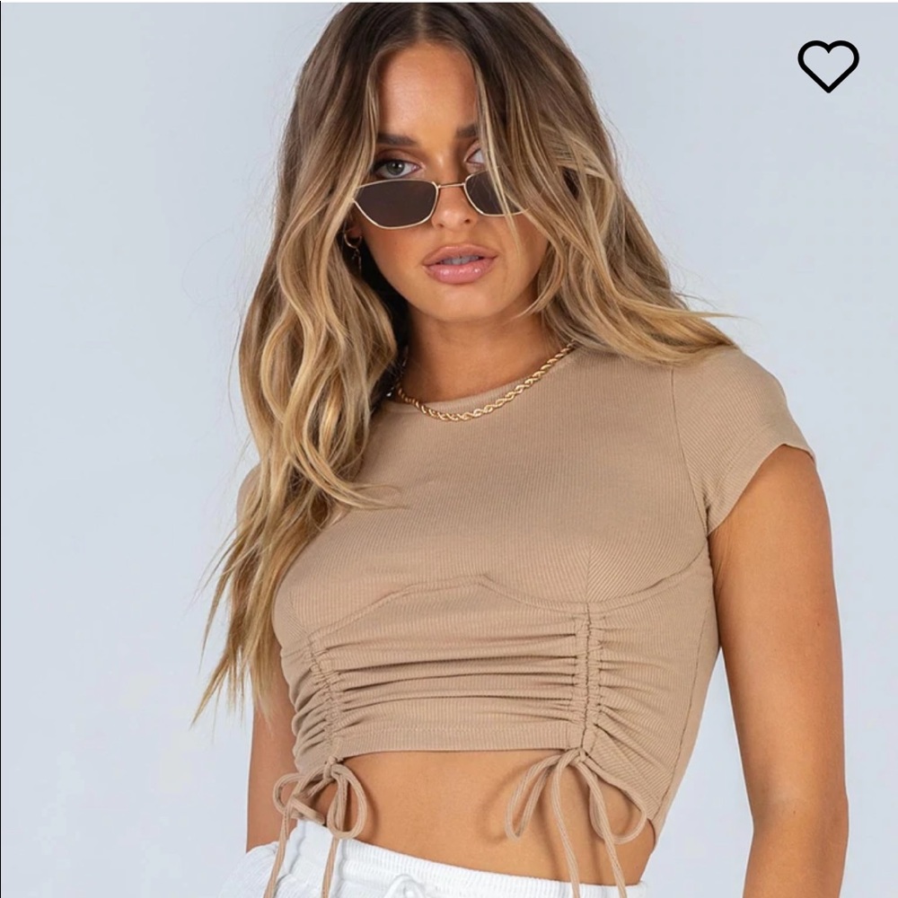 Stormi Top Brown | Princess Polly